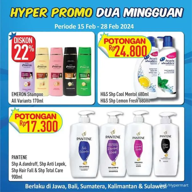 Promo Hypermart Dua Mingguan Periode 15-28 Februari 2024