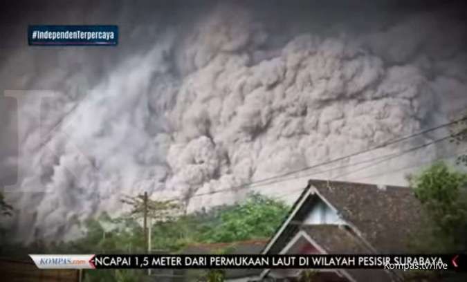 Evakuasi pengungsi erupsi Gunung Semeru terhambat, ini kata BNPB