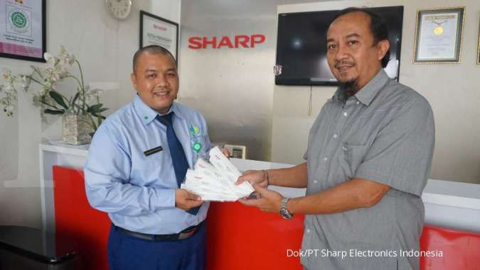 Sharp Indonesia Donasikan Rp 980 Juta Guna Apresiasi Perjuangan Tenaga Kesehatan Indonesia Tangani Covid-19