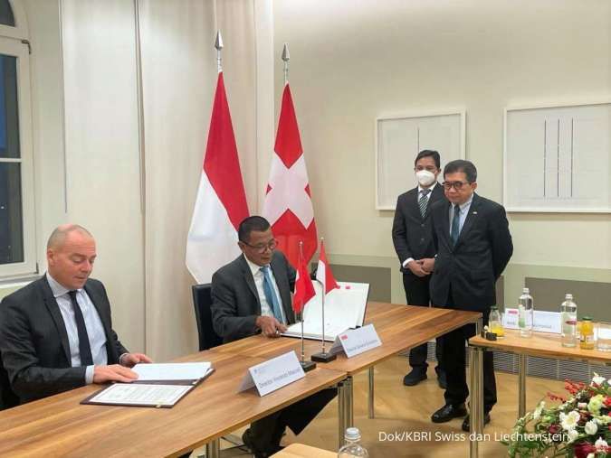 Triwulan I 2022, Ekspor Indonesia ke Swiss Melonjak Tajam