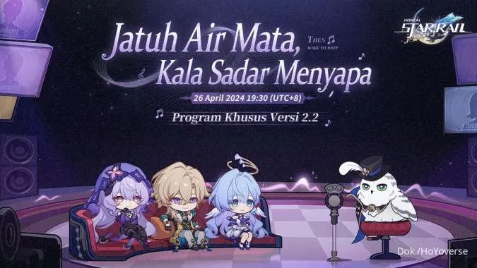 Jadwal Live Streaming Honkai: Star Rail 2.2, Ungkap Karakter Baru hingga Kode Redeem