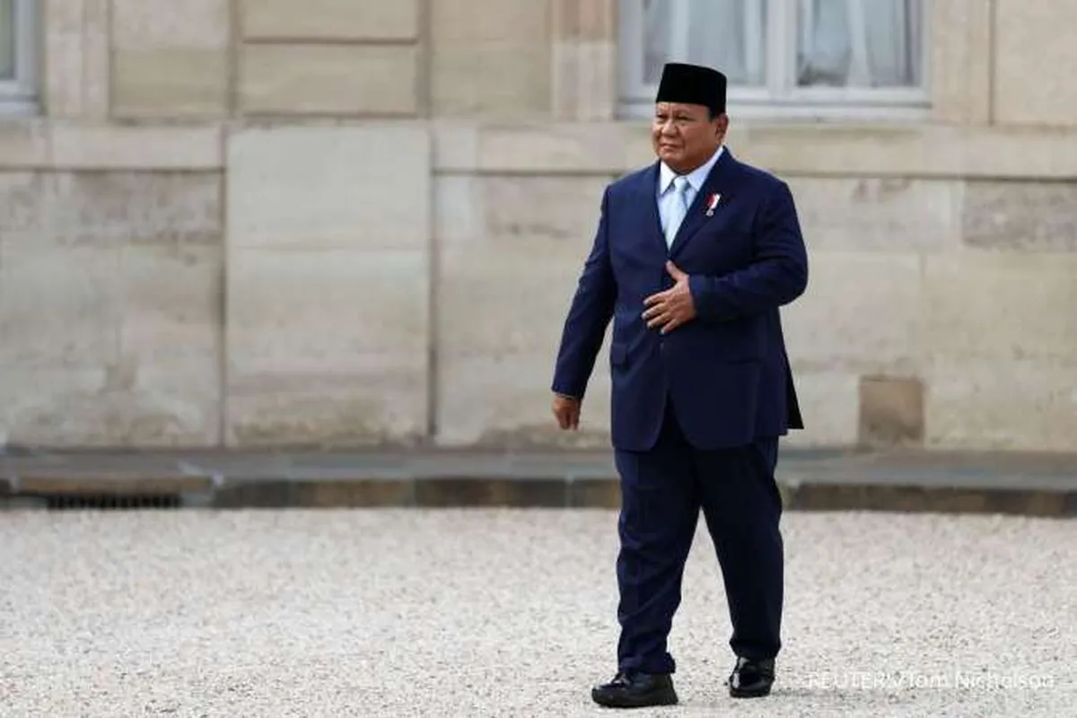 Mendarat di Singapura, Prabowo Hadiri Parade Hari Nasional 2025