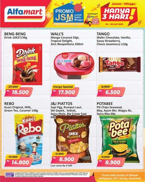Promo JSM Alfamart Periode 4-6 Juli 2025