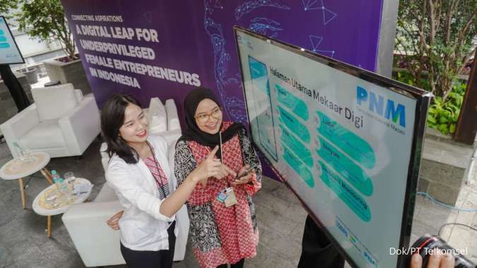  Perkuat Implementasi ESG, Telkomsel & PNM Dukung Pemberdayaan Perempuan Prasejahtera