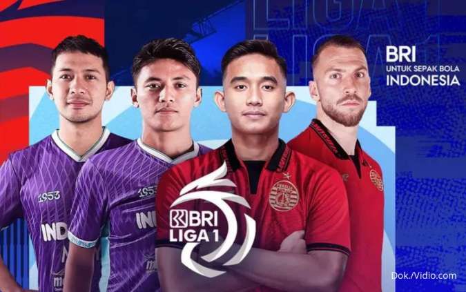 Jadwal BRI Liga 1 Hari Ini (18/8) & Link Streaming: Persita vs Persija