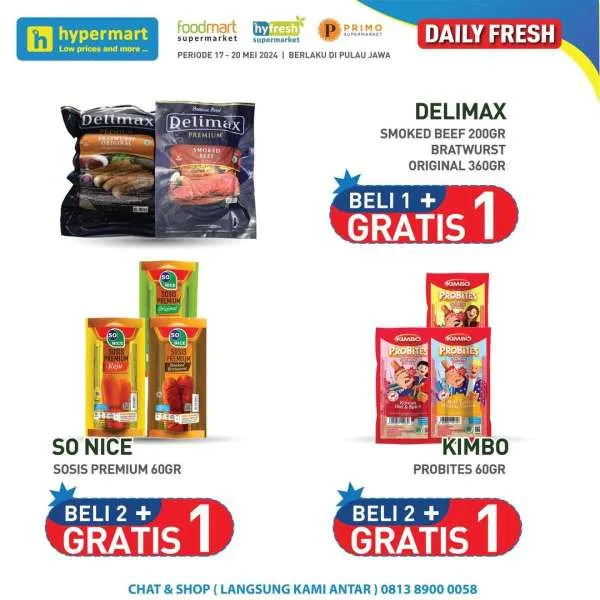 Promo JSM Hypermart Hyper Diskon Weekend Periode 17-20 Mei 2024