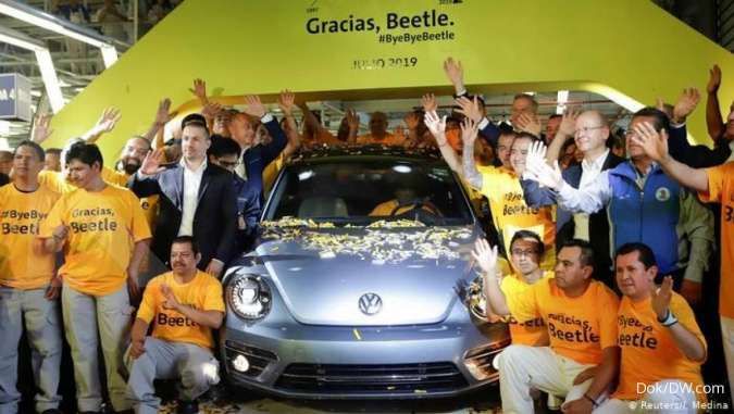 VW Beetle Kodok yang Terakhir Dilepas di Puebla, Meksiko