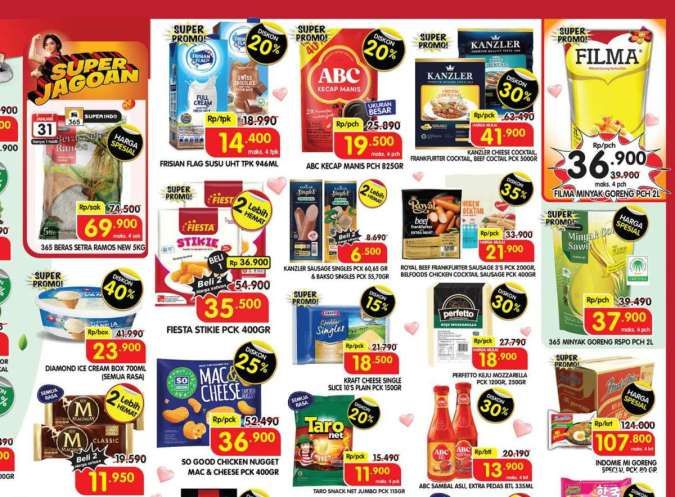 Promo JSM Superindo di Awal Februari 2025, Minyak Goreng dan Indomie Harga Spesial