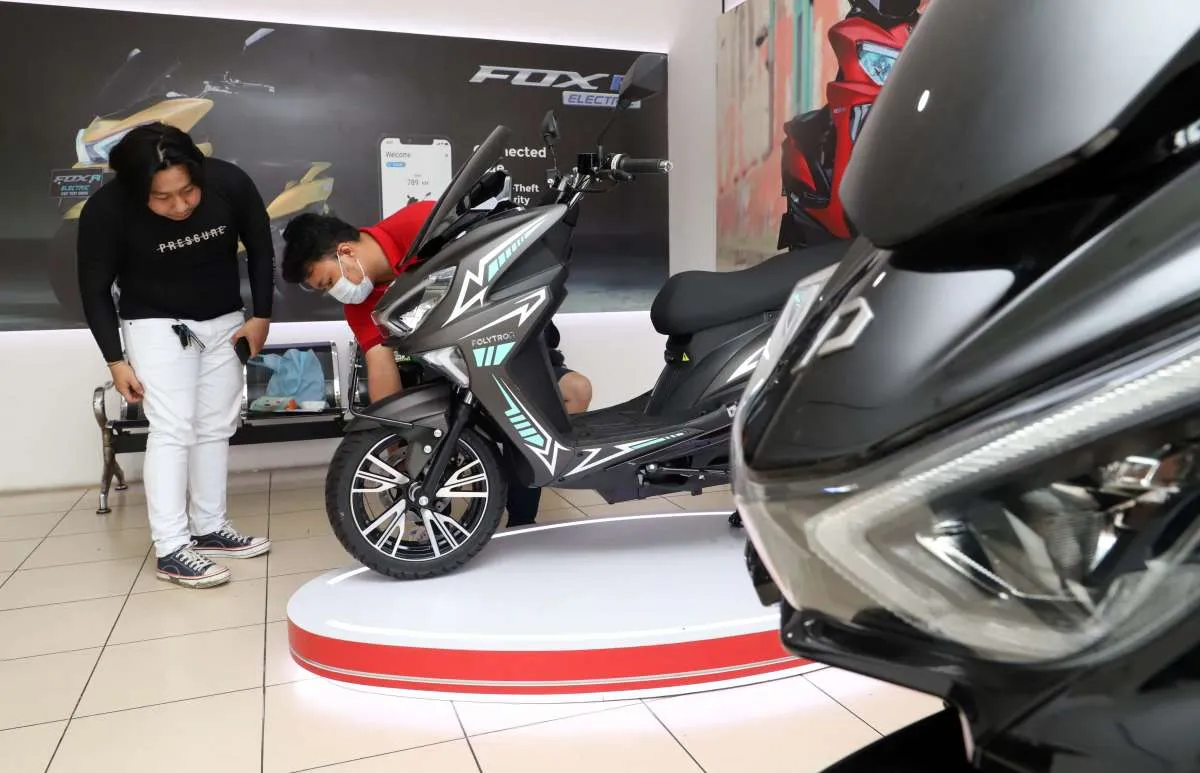 Polytron Incar 10% Penjualan Motor Listrik Bersubsidi dari Target Pemerintah