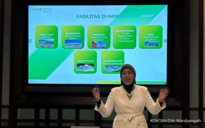 Direktur Komunikasi PT IMIP, Emilia Bassar.