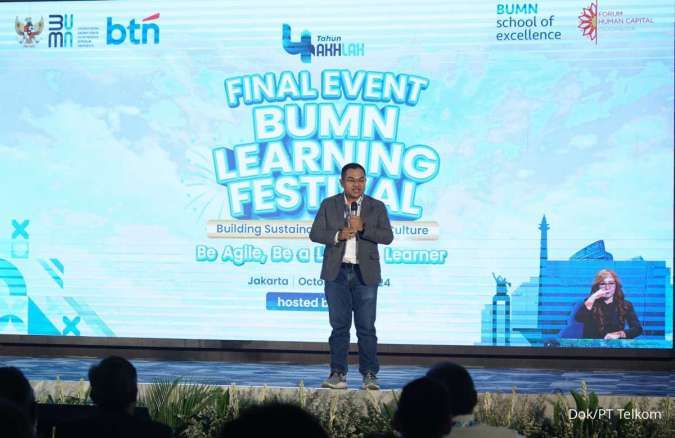 Telkom Dinobatkan The Most Outstanding BUMN Learning di BUMN Learning Festival 2024