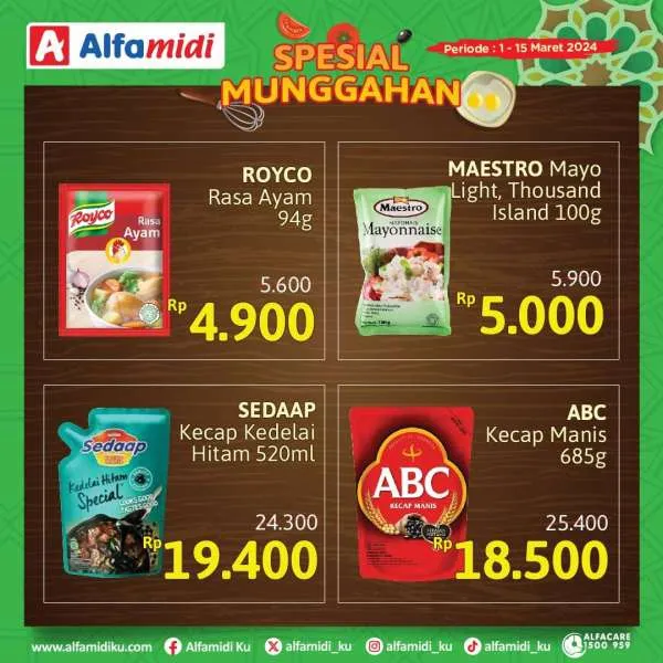 Promo Alfamidi Spesial Munggahan Periode 1-15 Maret 2024