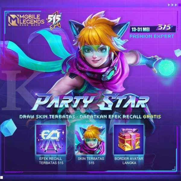 Event Party Star Mobile Legends