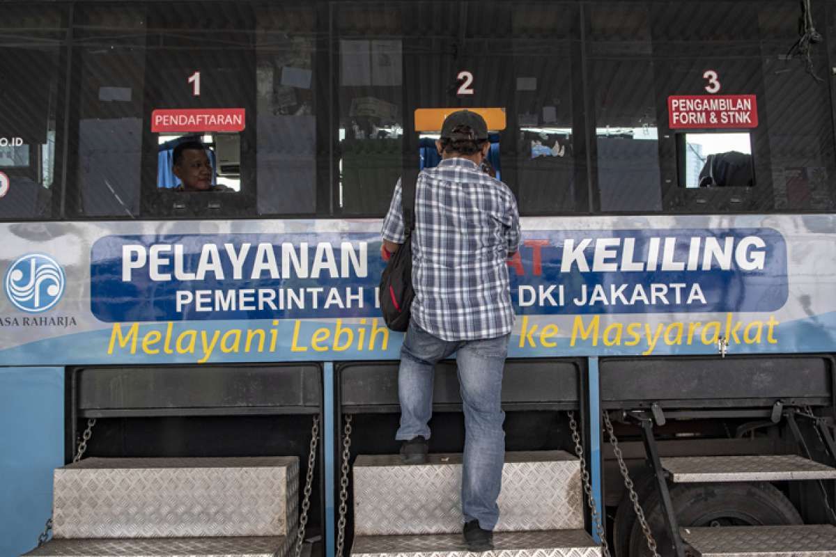 Setoran Pajak Kendaraan Bermotor DKI Rp 8,29 T