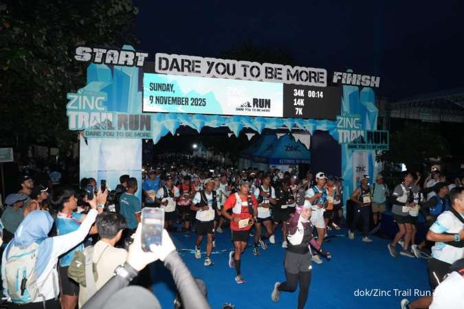 Serunya Zinc Trail Run 2025, Penuh Hadiah dan Alam Indah di Bali