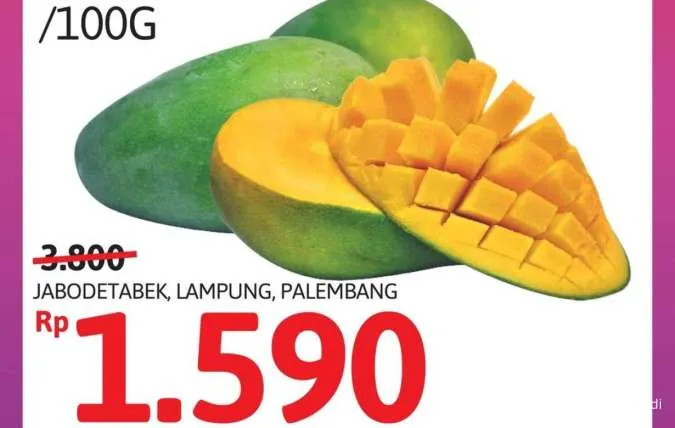 Promo JOS Alfamidi 27 Oktober-2 November 2025, Mangga Harum Manis Harga Spesial!