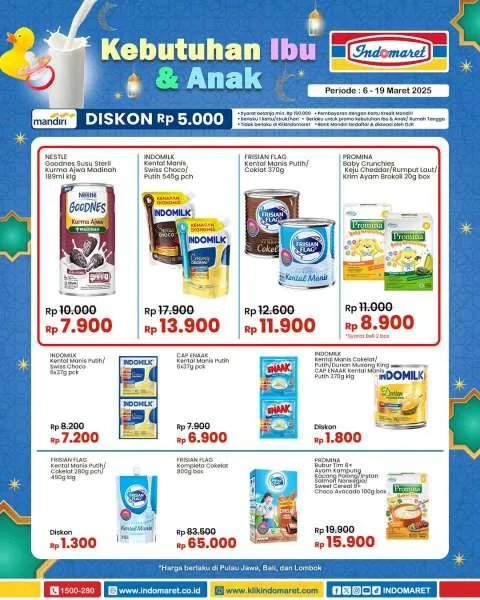 Promo Indomaret Super Hemat Periode 6-19 Maret 2025