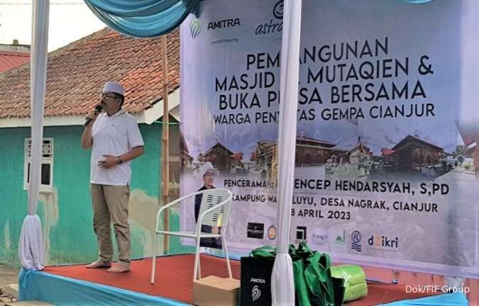 FIFGROUP & Asuransi Astra Bangun Masjid Al-Mutaqien bagi Penyintas Gempa Cianjur