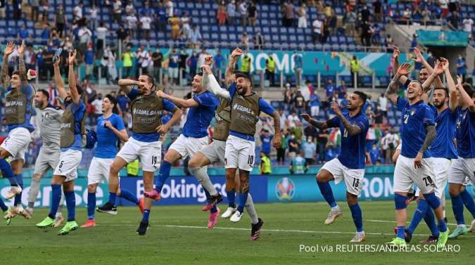 Jadwal Euro 2020 Italia vs Austria di babak 16 besar