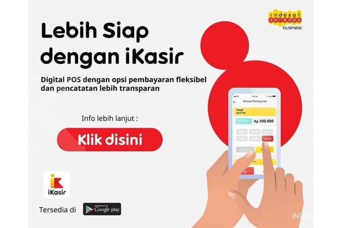 Indosat Ooredoo Hadirkan iKasir untuk Pelaku UMKM