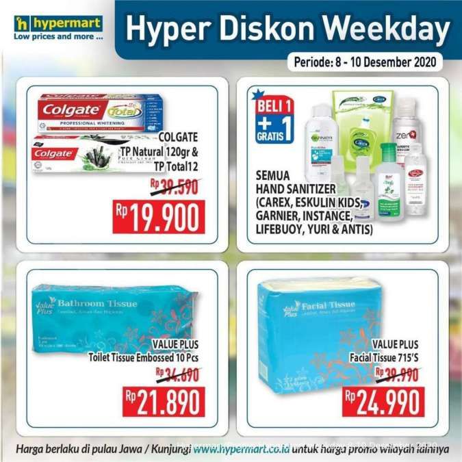 Promo Hypermart weekday 8-10 Desember 2020 