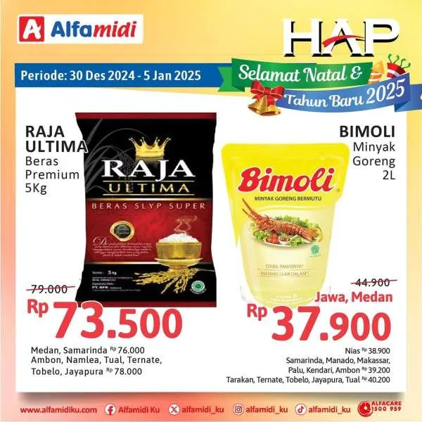Promo Alfamidi Hemat Satu Pekan Periode 30 Desember 2024-5 Januari 2025