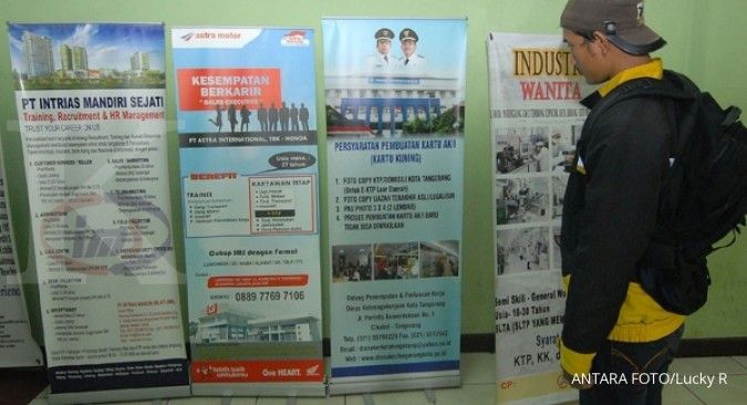 Jumlah pengangguran di Banten menurun