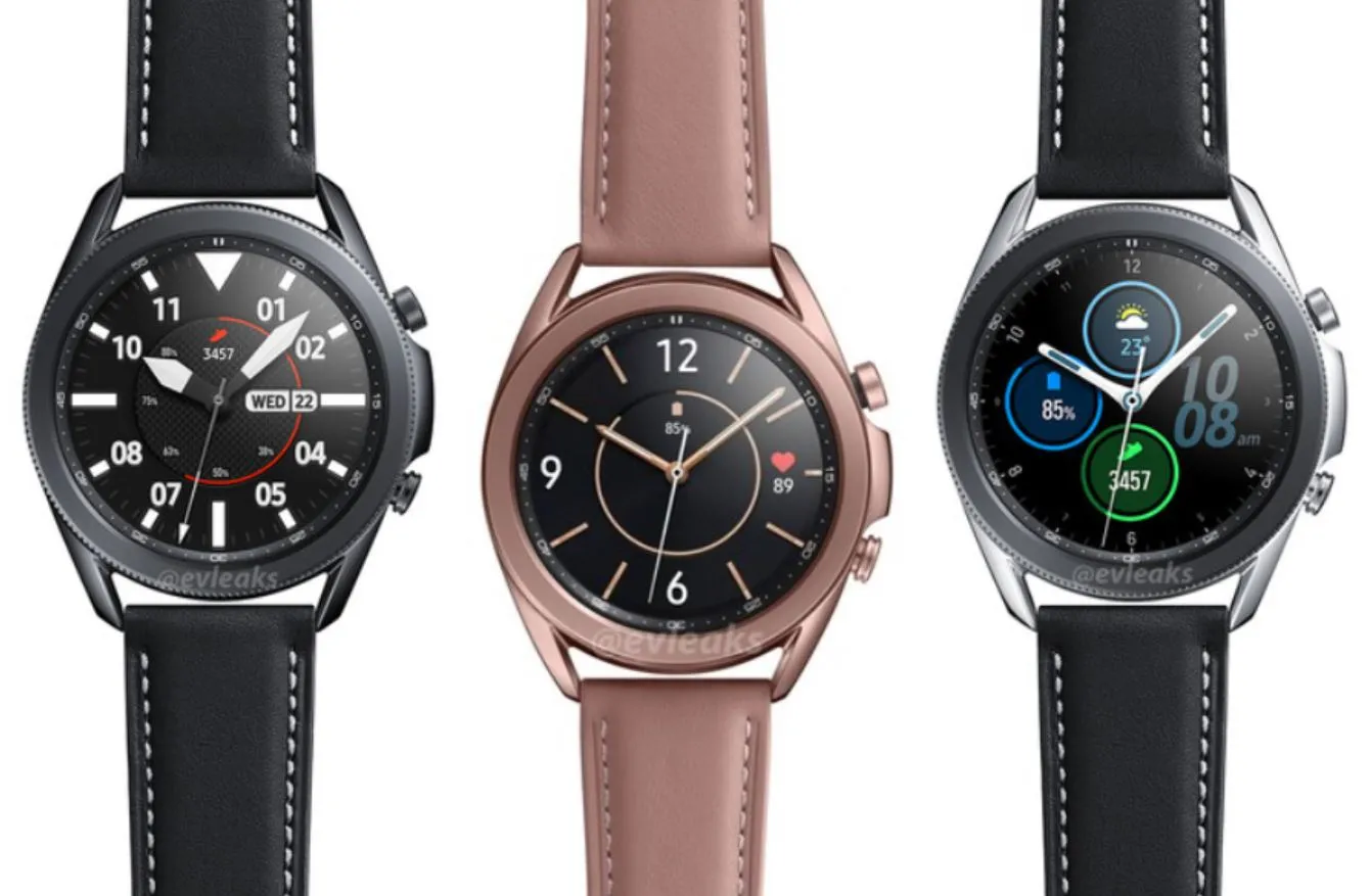 Bocoran desain Samsung Galaxy Watch 3 beredar, ini varian dan harganya