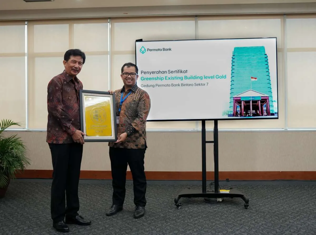 Ramah Lingkungan & Berkelanjutan,Gedung Permata Bank Raih Sertifikasi Green Building