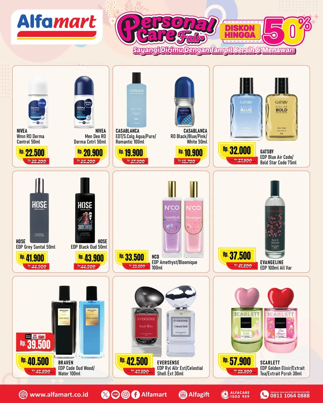 Promo Alfamart Personal Care Fair Periode 16-31 Oktober 2025