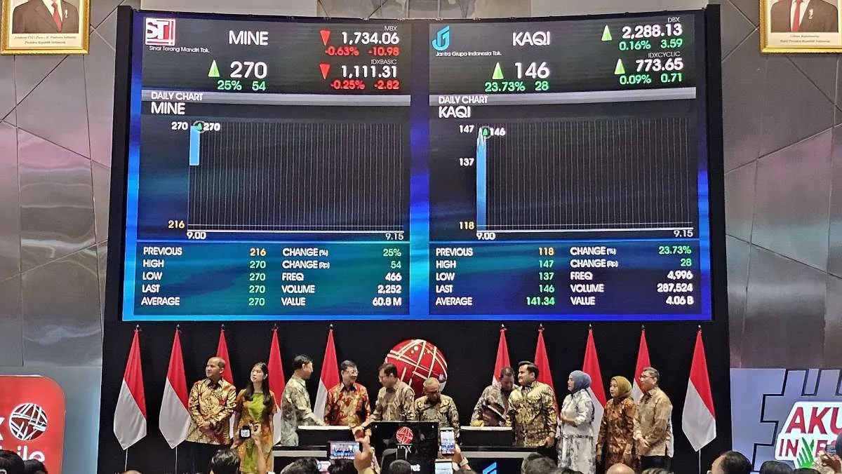 Belum Lama IPO, BEI Suspensi Saham Jantra Grupo (KAQI)