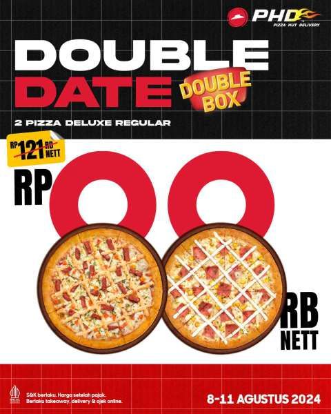 Promo 8.8 di Pizza Hut Delivery