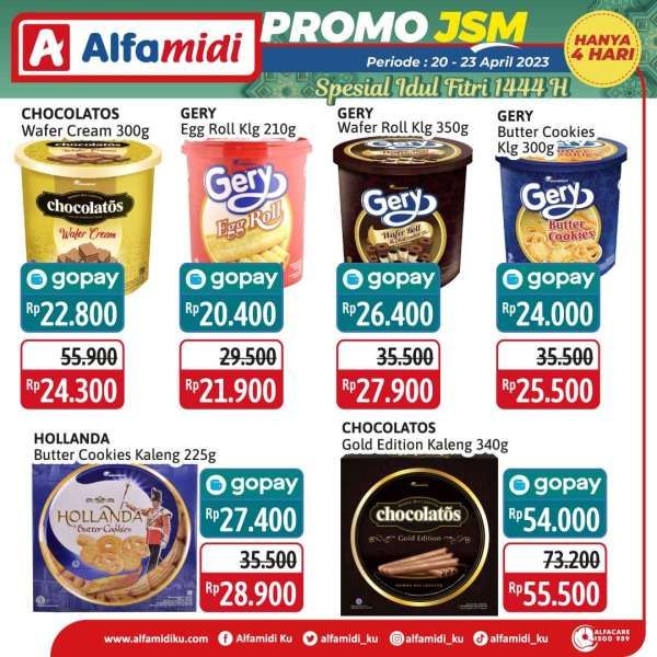 Promo JSM Alfamidi Hanya 4 Hari Spesial Idul Fitri Periode 20-23 April 2023