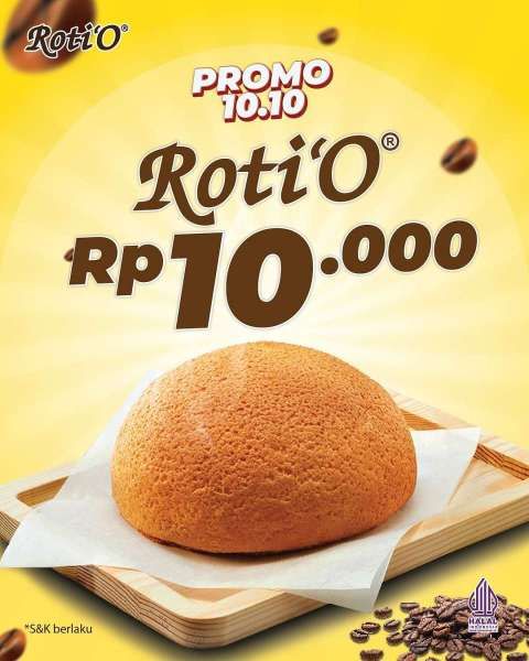 Promo 10.10 di RotiO Bulan Oktober Tahun 2024