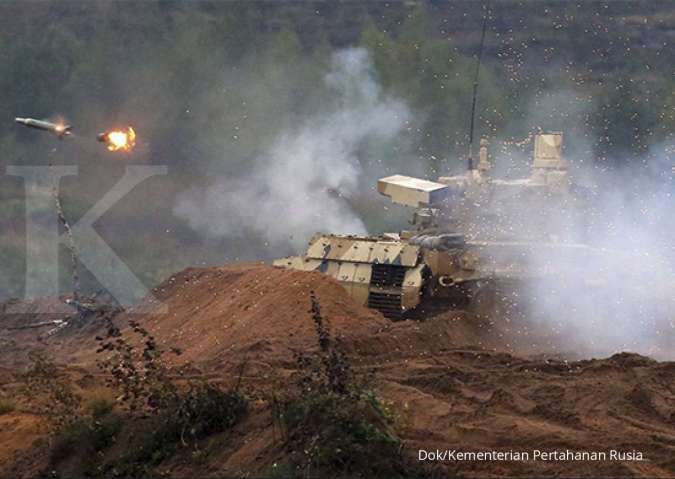 Terminator, kendaraan tempur pendukung tank Rusia penghancur helikopter dan pesawat