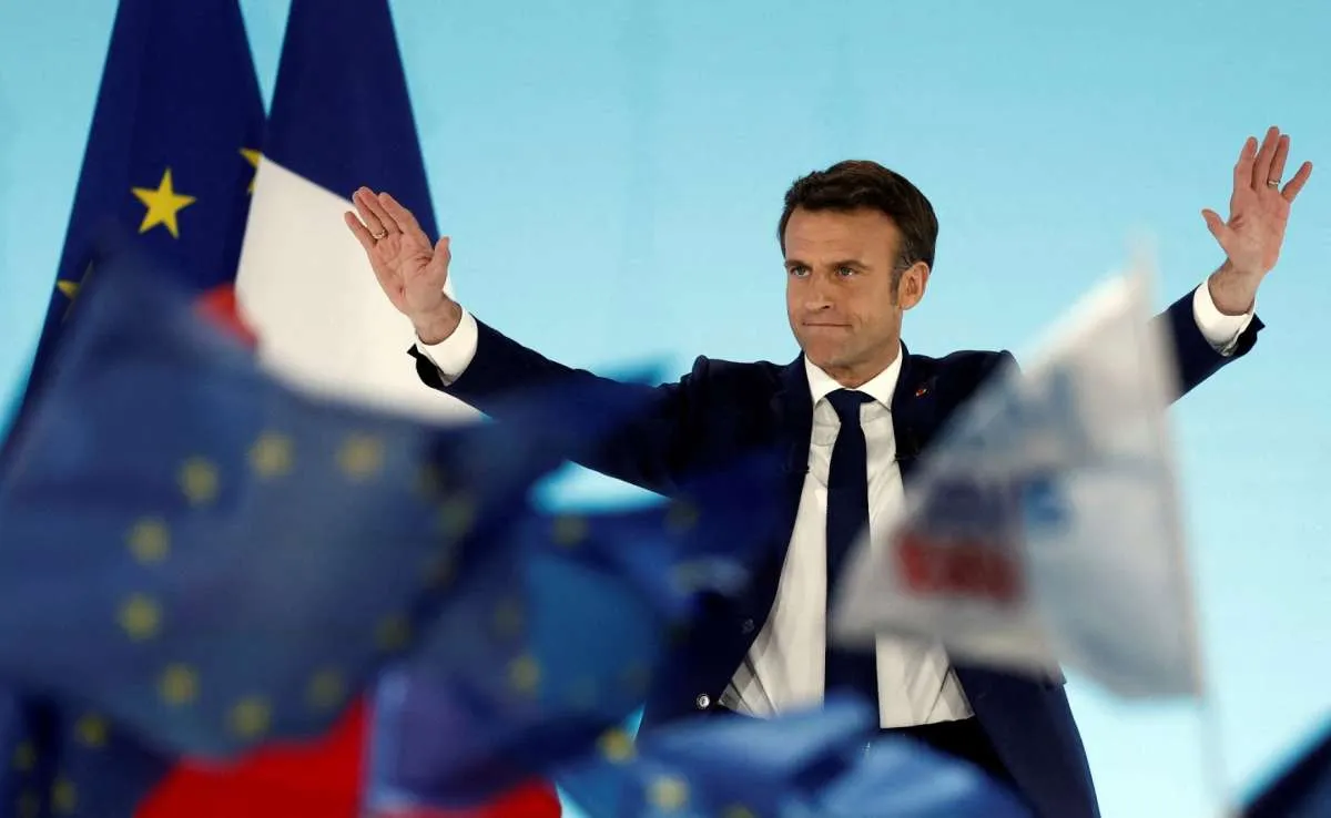 Kemenangan Emmanuel Macron sebagai Presiden Prancis Dinilai Kemenangan Ukraina