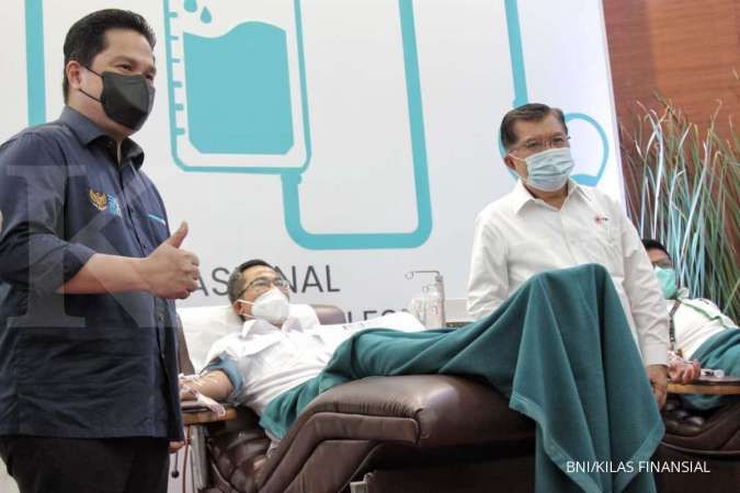 Plasma BUMN untuk Indonesia Diluncurkan, Direksi BNI Ikutan Donor