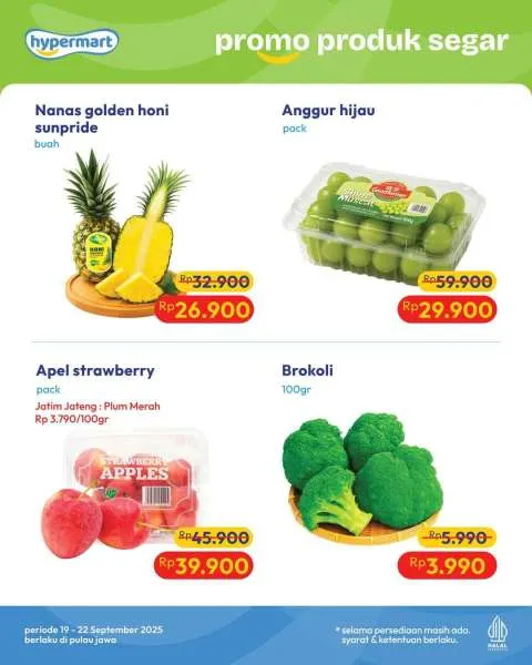 Promo JSM Hypermart Hyper Diskon Weekend Periode 19-22 September 2025