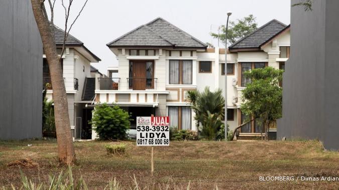 Harga rumah di kota mandiri naik lebih cepat