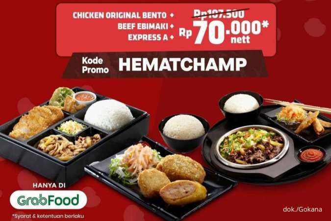 Promo Gokana 11-20 Mei 2022, Ada Harga Spesial Beli 3 Menu di Paket Triple Puas