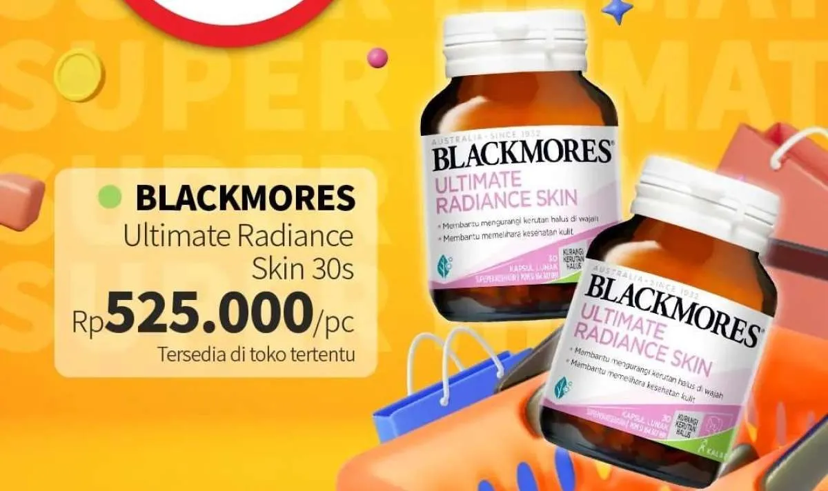 Promo Guardian Super Hemat s/d 10 April 2024, Tambah Uang Rp 1.000 Dapat 2 Blackmores