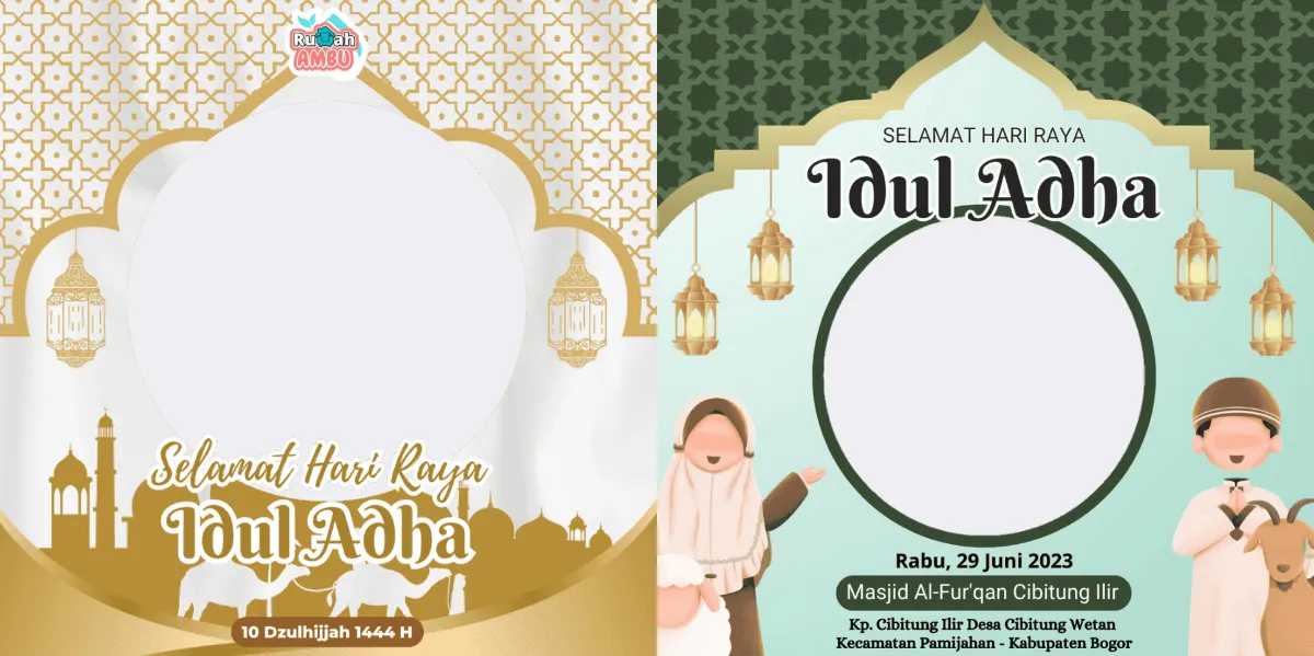 ​66 Link Twibbon Idul Adha 2023, Cocok Jadi Status di Media Sosial! 