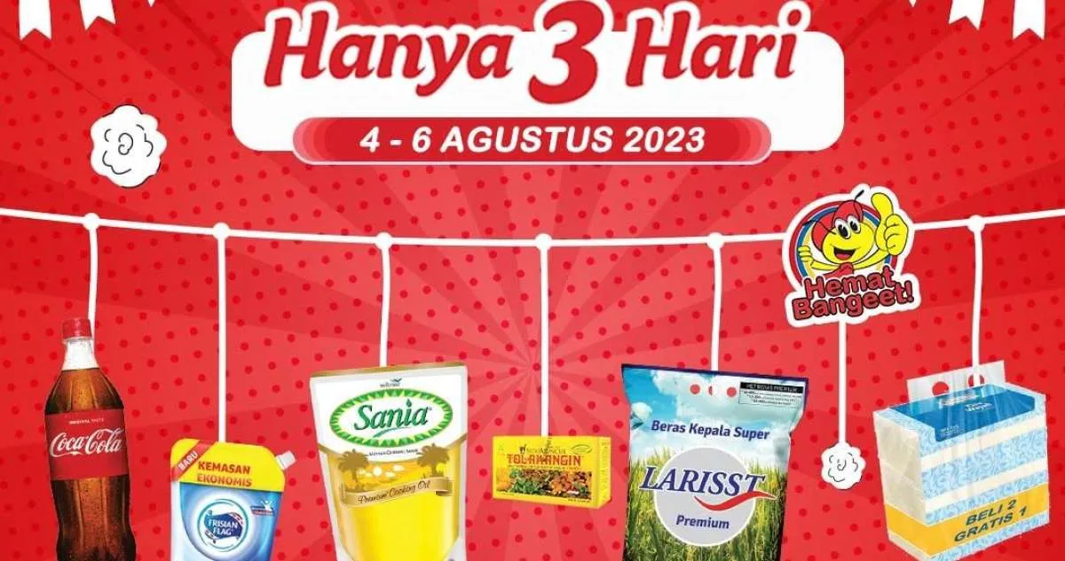 Katalog Harga Promo JSM Indomaret 4-6 Agustus 2023, Potongan Harga di Awal Bulan