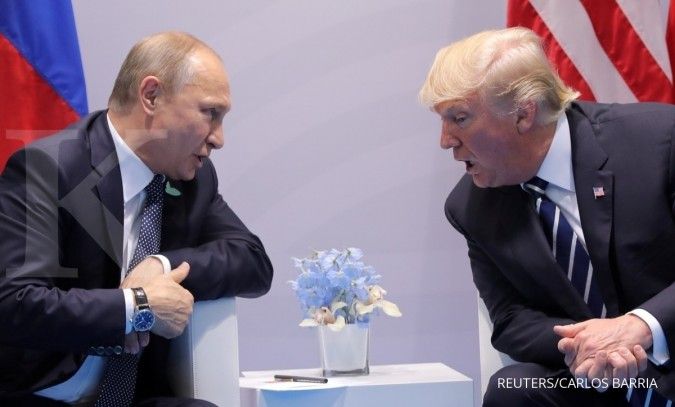 Presiden Rusia Vladimir Putin menyebut hubungan AS-Rusia semakin memburuk 