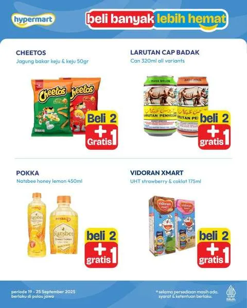 Promo Hypermart Beli Banyak Lebih Hemat Periode 19-25 September 2025