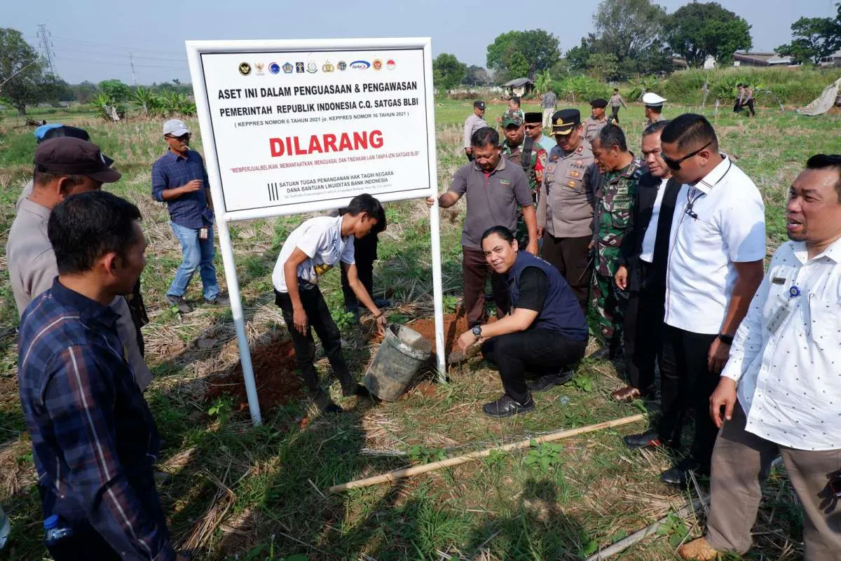 Satgas BLBI Kuasai Aset Tanah Obligor Senilai Rp 150 Miliar di Jawa Barat