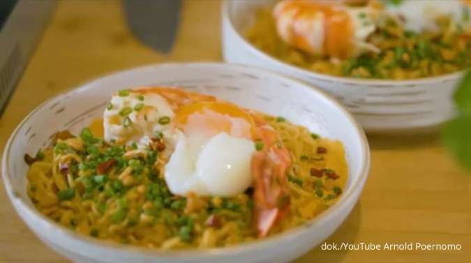 Resep Indomie Naik Kelas Ala Chef Arnold, Enak dan Mewah seperti Resto Bintang 5