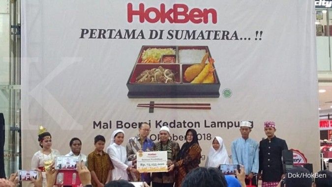 Ekspansi gerai, Hokben hadirkan gerai perdana di Sumatera