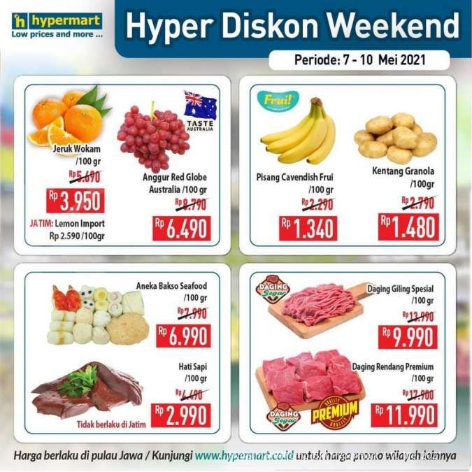 Cek promo JSM Hypermart 7-10 Mei 2021, Hyper Diskon Weekend!