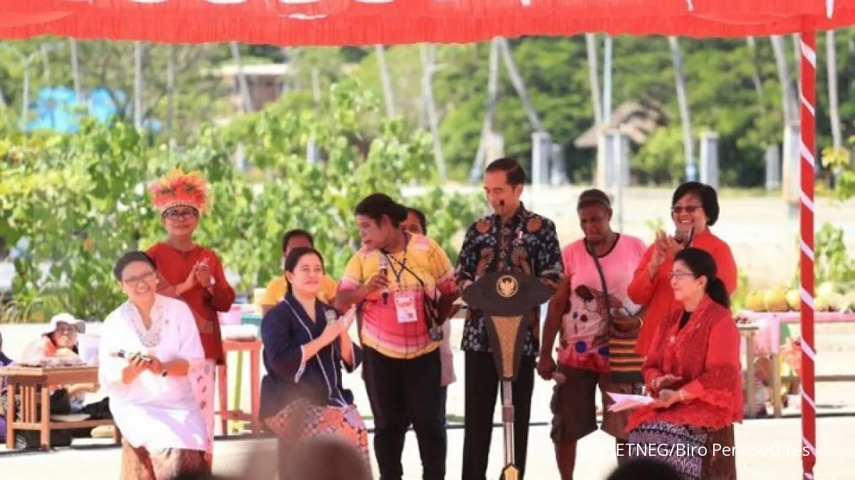 Jokowi amanatkan pengembangan serius Raja Ampat